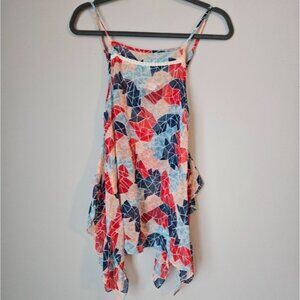 BCBGeneration Geometric Patterned Women's Top, Size Small, Multicolor